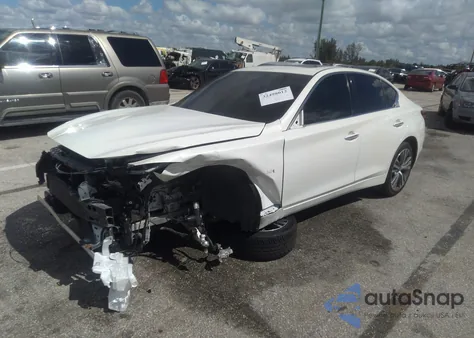 2018 Infiniti Q50 3.0T Sport z USA, uszkodzony, nr VIN JN1EV7AP5JM363984